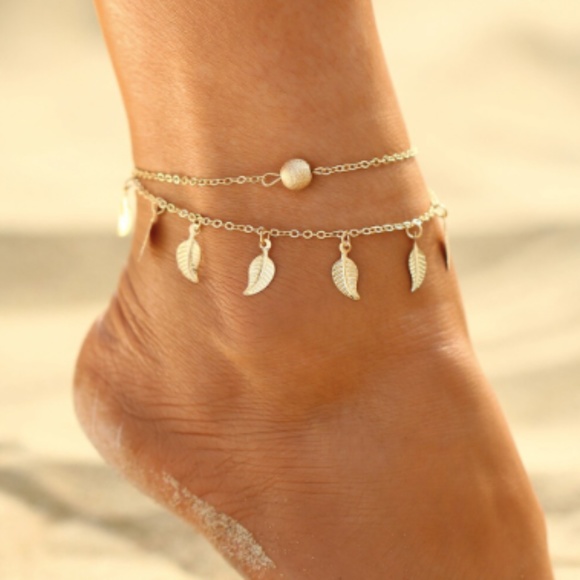 Jewelry - Leaf Anklet